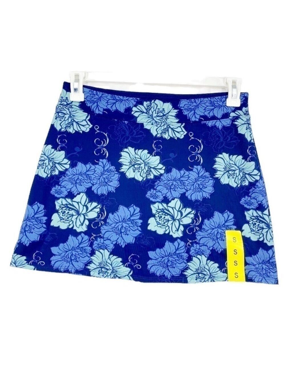 NEW-TRANQUILITY by Colorado Clothing Peony Periwinkle Athletic Stretchy Skort SM